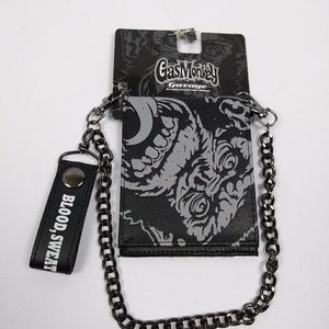 Gas Monkey Garage Bifold Wallet & Chain